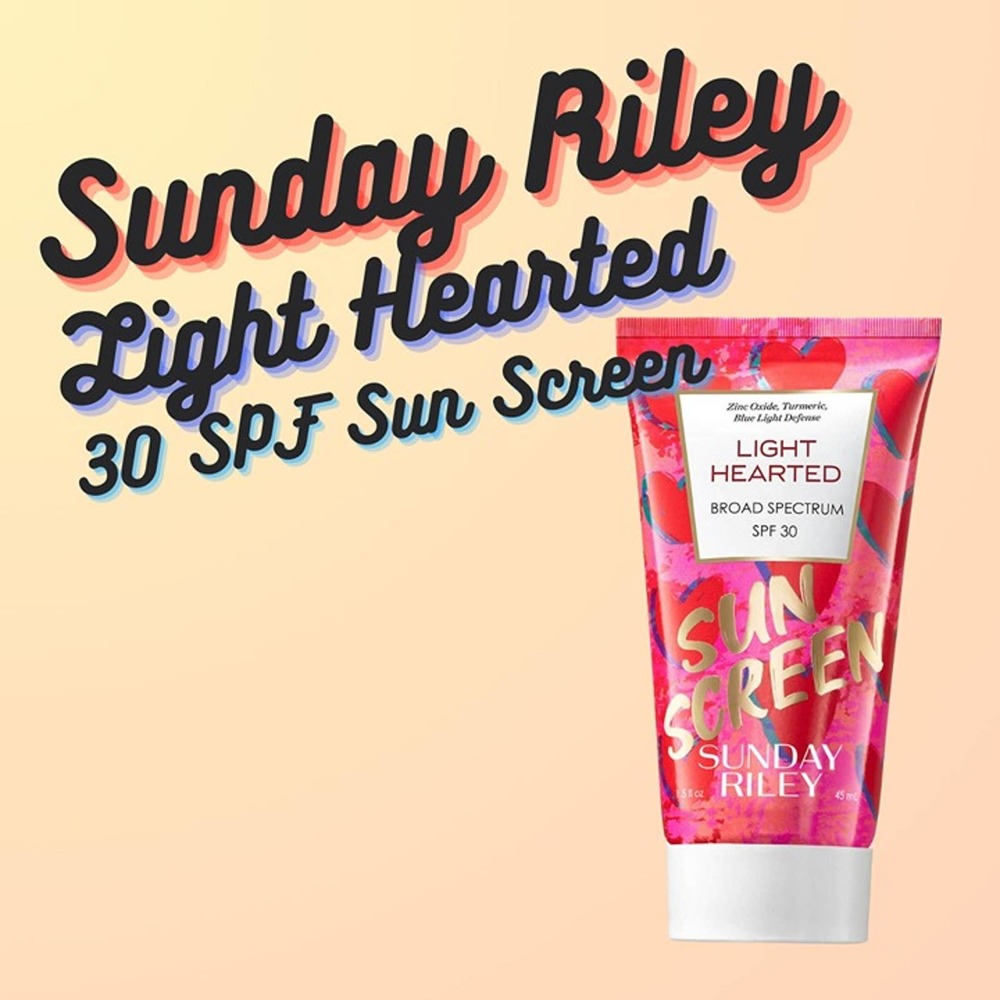 Sunday Riley Light Hearted 30 SPF Sunscreen